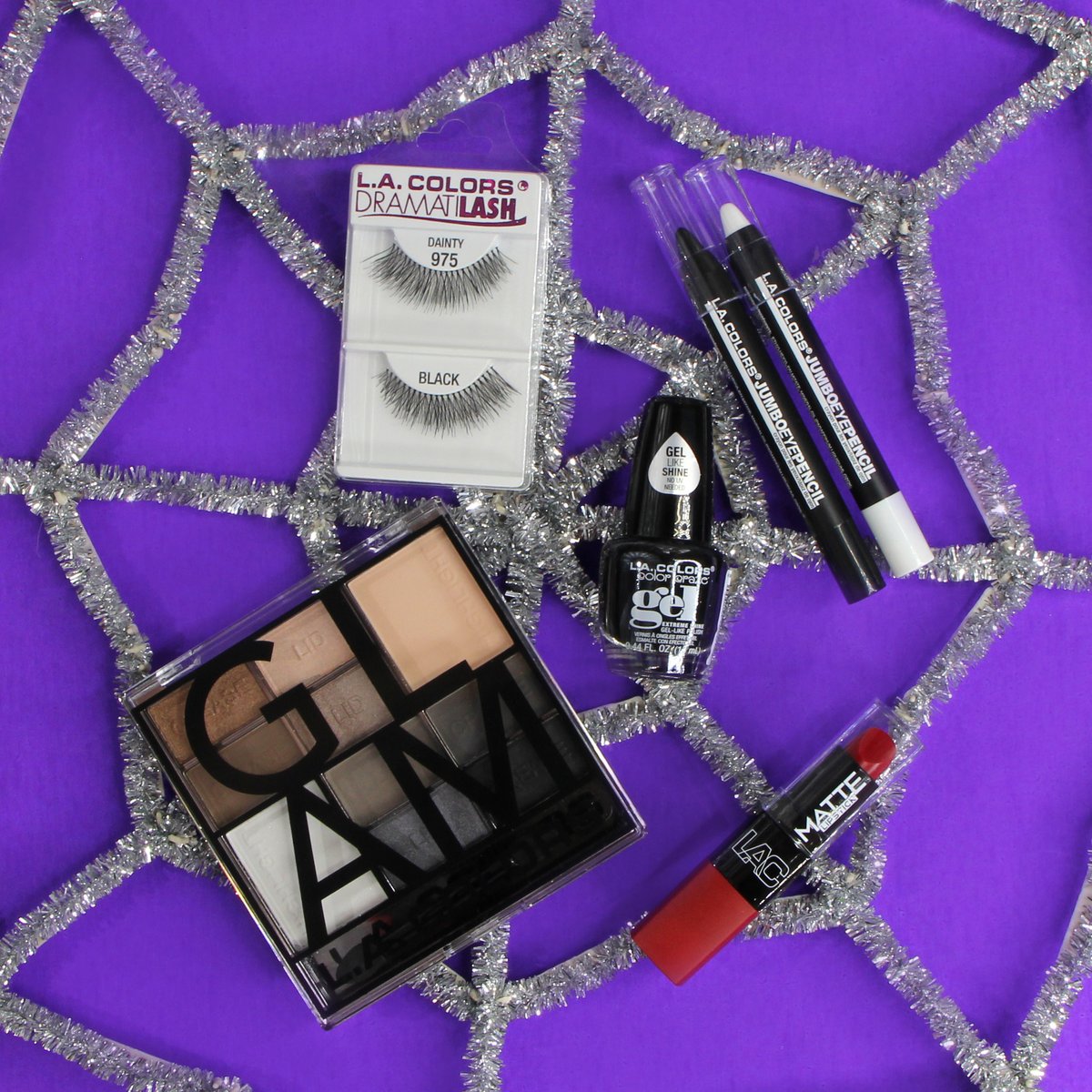 Did someone say Hallo-Haul?! 😍🕸
.
.
All products available at select <a href="/dollargeneral/">Dollar General</a> stores
.
.
.
#LACOLORSCosmetics #LACOLORS #I❤️Makeup #Affordable #CrueltyFree #dollargeneral #dollargeneralbeauty #dollargeneralsavings #halloween #halloweenlooks #halloweencostume