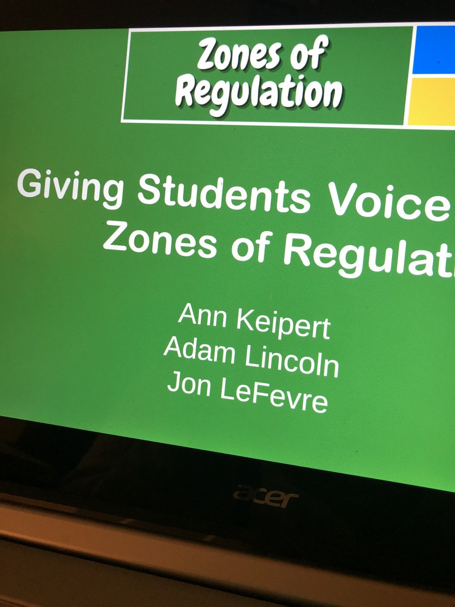 Had a great day of discussions around this. #studentvoice #zones