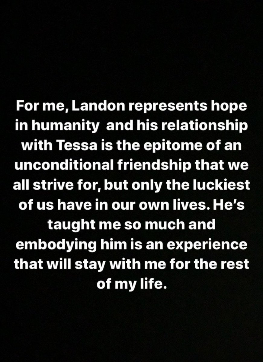 Bree You Were The Perfect Landon Gibson And You Made Us Love Him Even More Than We Already Did You Ll Be Terribly Missed By All Of Us But I Wish