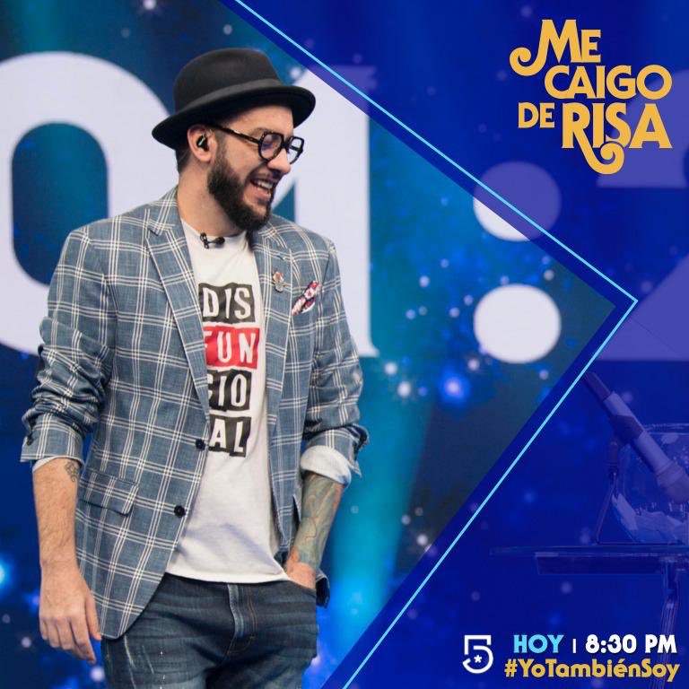 MeCaigoDeRisa's tweet photo. #YoTambiénSoy un amante de todos los juegos de #MeCaigoDeRisa 📺🎤 8:30 p.m. por #Canal5 https://t.co/F8ixhNkE1Z
