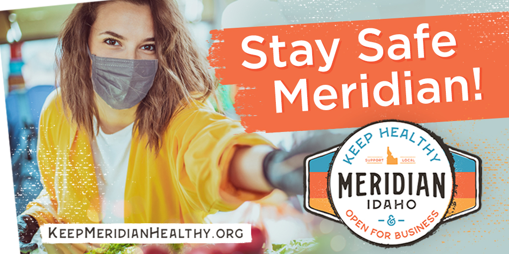 To ensure the safety of our community and help #Meridian businesses navigate this new normal, we have created the #keepmeridianhealthy &amp; Open for Business campaign! We hope you'll join us in ensuring a healthier and safer community in the coming months. keepmeridianhealthy.org