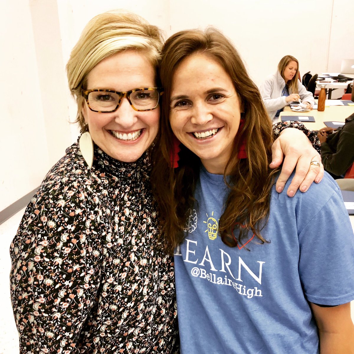 MsTomlinsonESD's tweet photo. So thrilled to be able to share the wisdom that is Dr. Brené Brown today with our English 1 students. So inspired by the insights they shared! #powerofvulnerability ... and any excuse to share one of my top 5 favorite moments! https://t.co/34MeUTLwjR