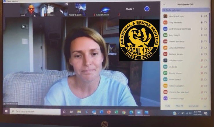 Local1331_eddie's tweet photo. Tonight we had a very special visitor in our Local 1331 meeting, @AmyKennedy which is running for Congress in NJ District 2, stopped by to talk to our members about all the issues that we are all facing today.

Check out her website for more information. https://t.co/rF5d9Pcoxe https://t.co/MStY2OLhJv