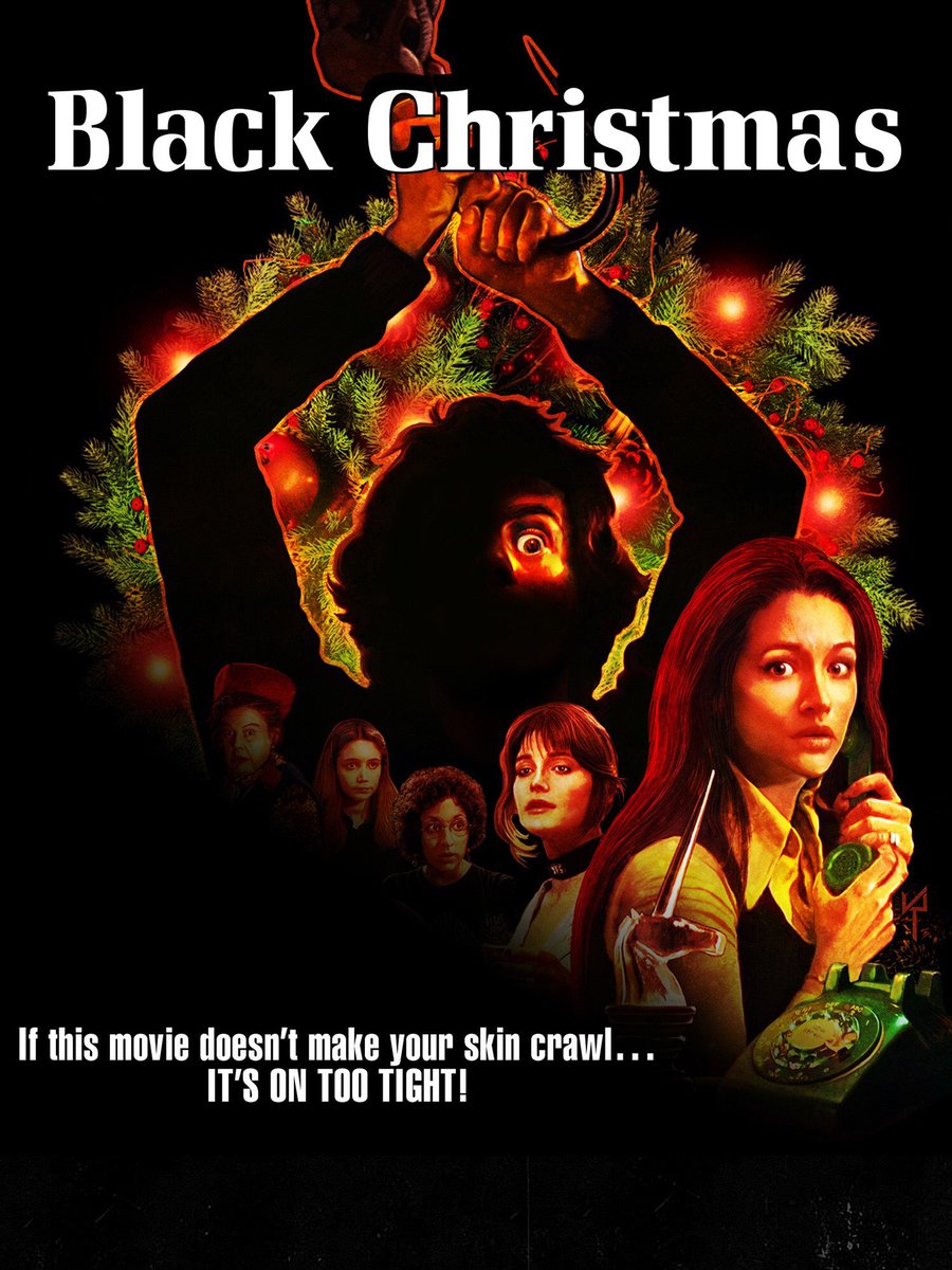 Black Christmas (1974) is credited as one of the major films that started the slasher sub genre, and follows the story of a killer hunting a group of sorority sisters during a Christmas party.