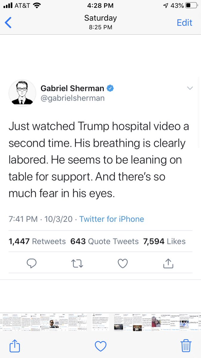 Finally, we have perhaps the most impressive mental gymnastics from  @gabrielsherman, who missed in every direction.First, it was that the experts would’ve saved us from Trump’s depiction of  @WHO (since proved true). Now we have...whatever this conspiracy is.  #HypocrisyHOF