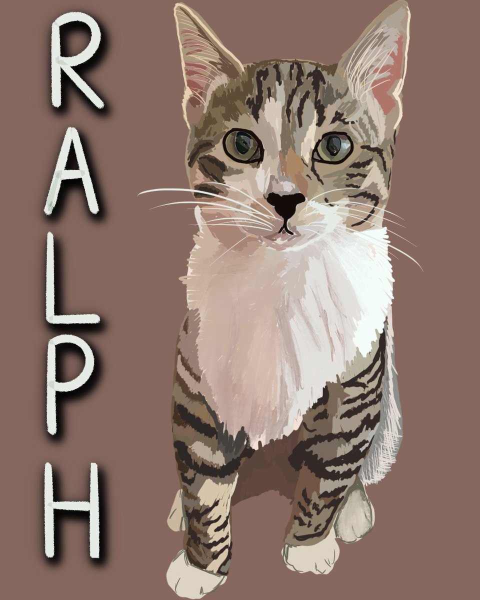 mikaylabeeler's tweet photo. I recently started creating animal prints and it’s so much fun bringing peoples furry friends to life so I’m starting a thread of my orders🥺❤️ https://t.co/eDIK3XZl6v