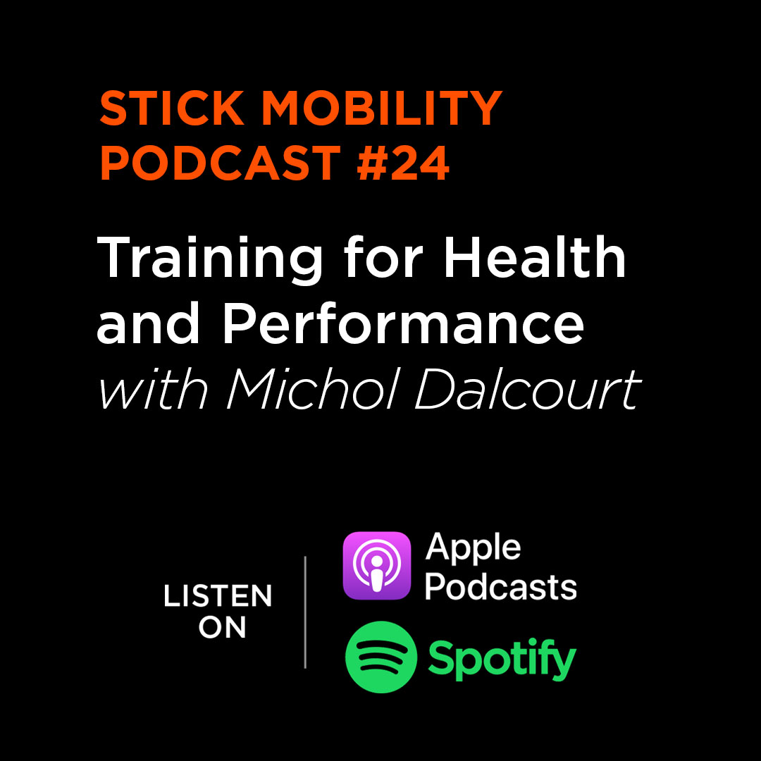 StickMobility's tweet photo. 🎙 This week's podcast guest is Michol Dalcourt! We talk about Institute of Motion's 4 Quadrant System, programming for variability, task-based training, and more! Listen on Apple Podcasts &amp; Spotify: https://t.co/hoeUgFtUjI 

#stickmobility #fitnesspodcast #viprpro #mobilitystick https://t.co/L0rdOFif4W