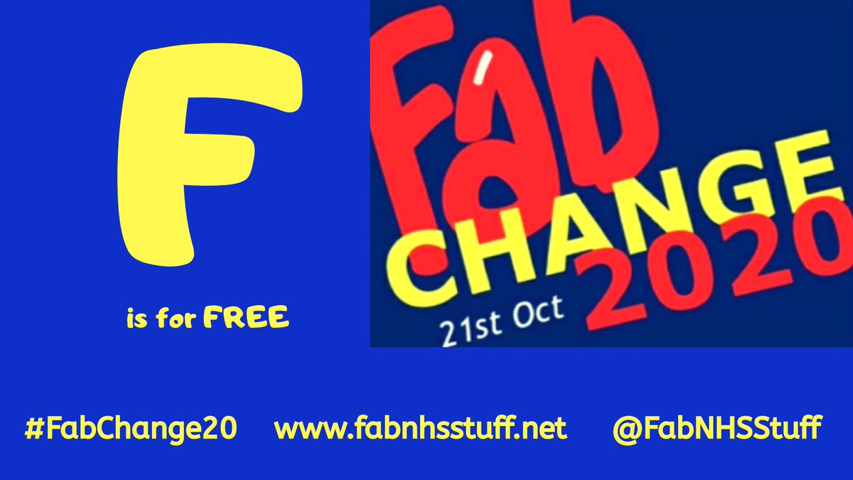 Just 2 weeks to go!Are YOU ready for  #FabChange20?Find out more here:  https://fabnhsstuff.net/fab-stuff/fabchange20-next-steps-and-getting-involved-all-you-need-to-know-to-share-and-participate#0