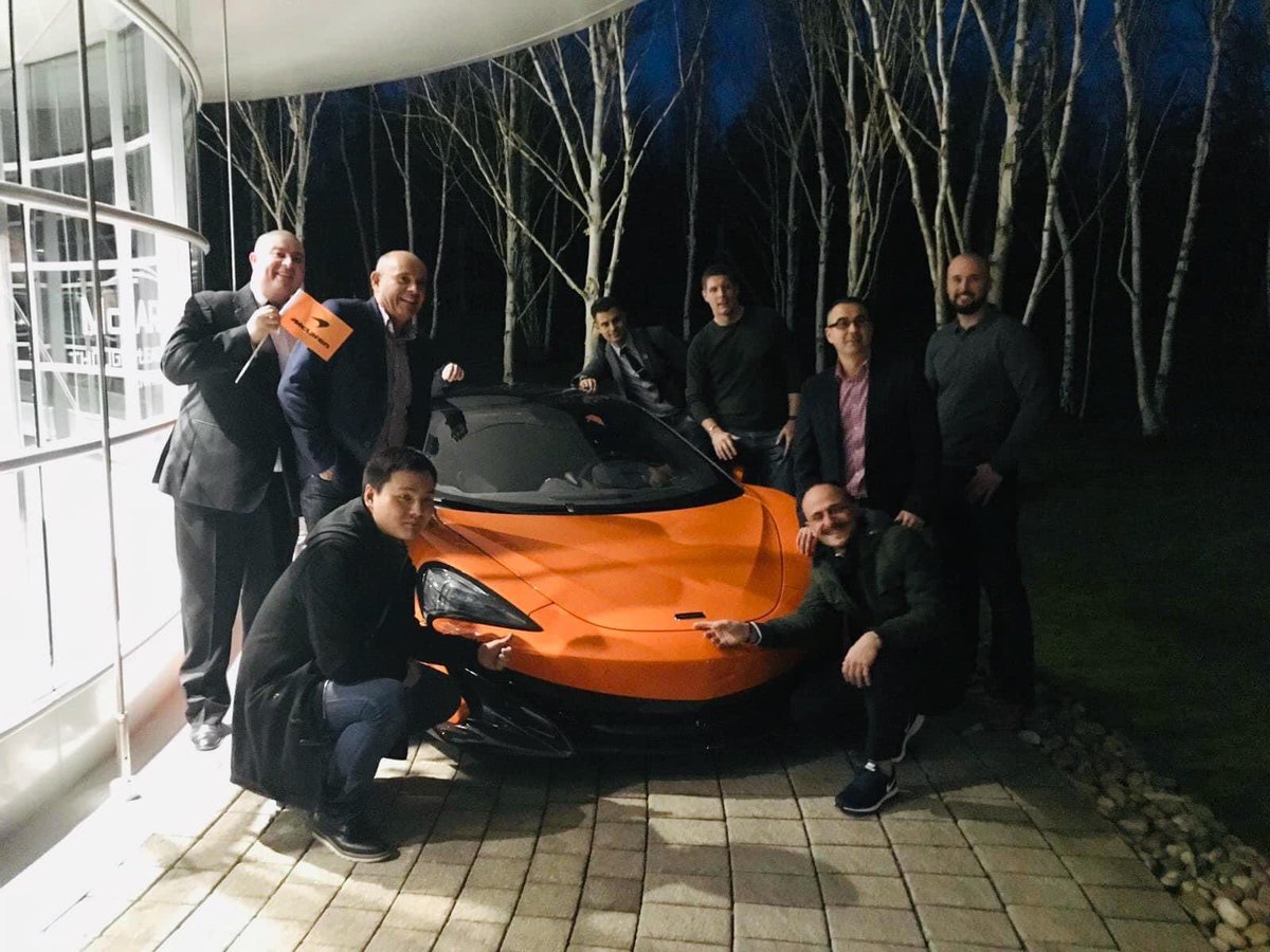 SimonGBrooks's tweet photo. Good morning! I recognise this car at the @McLarenF1 Thought Leadership Centre prior to the #MCL34 launch! 🧡 https://t.co/8wMstUGI7j