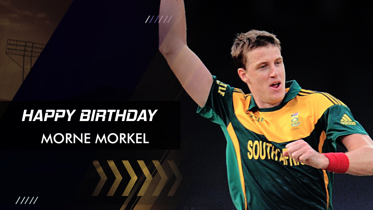 Happy Birthday!! Morne Morkel

Former South African Right-Arm Fast Bowler 