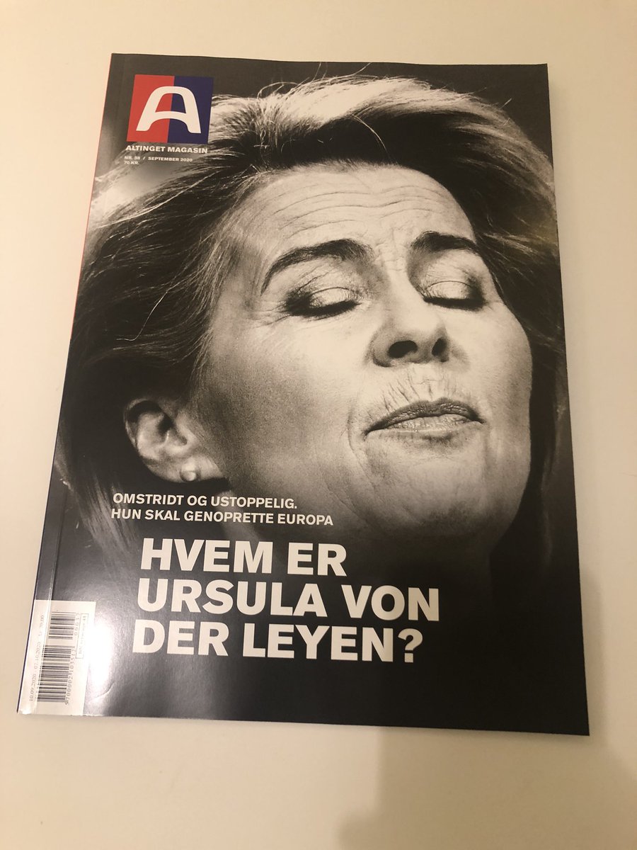 Glæder mig til næste nummer af @Altingets magasin, hvor jeg er sikker på, at det er en magtfuld mands tur til at komme på forsiden med trutmund og lukkede øjne.