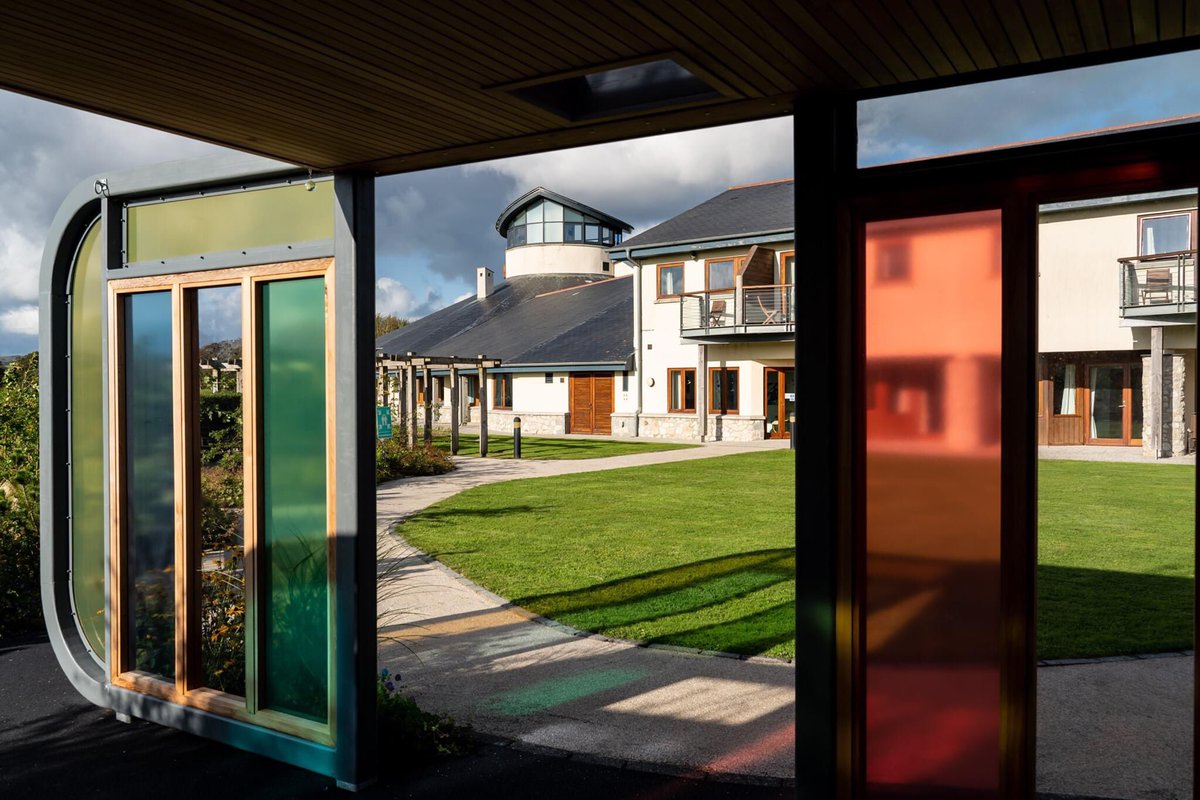 To mark #HospiceCareWeek, we thought we'd share some pics of Greenfingers garden projects this week-all made possible thanks to our wonderful supporters. 
Designed and created by the very talented <a href="/DHLandscapes/">Darren Hawkes</a>, this new garden provides a space for all <a href="/CHSW/">Children's HospiceSW</a> whatever the weather.