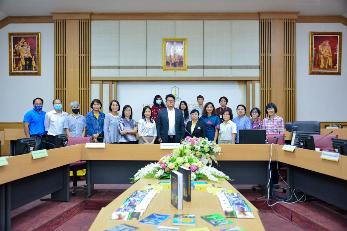 MsuUniversity's tweet photo. มมส ต้อนรับคณะศึกษาดูงานจากมหาวิทยาลัยเกริก https://t.co/6S7SDnD0IH #มมส #MSU #MahasarakhamUniversity https://t.co/L7aF28uYpB