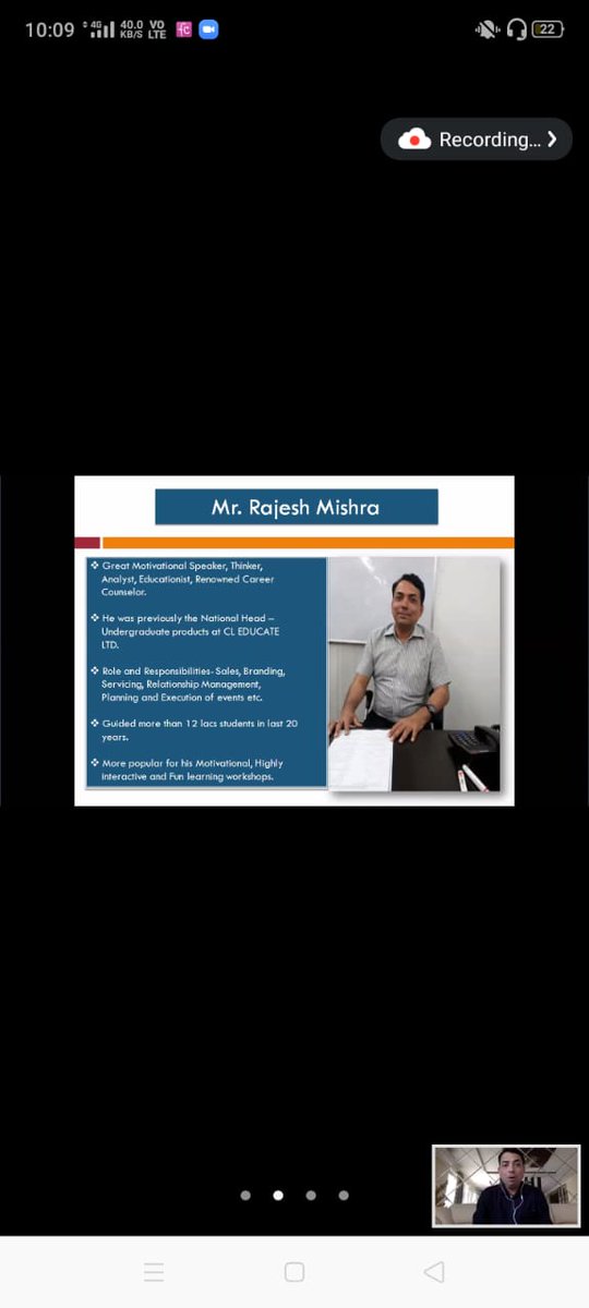 PIETPanipat's tweet image. Mr. Rajesh Mishra, an Independent Motivational Speaker &amp;amp; a Renowned Career Counselor, was the expert in the webinar. He continued his session with very interesting and informative tricks of Mathematics.   
#panipatinstituteofengineeringandtechnology #piet #topinstituteinharyana