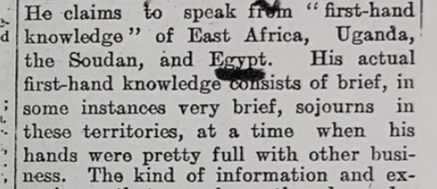 This speech DOES NOT go over well. lol. With Egyptian Nationalists and with the British whom Roosevelt accuses of going 'soft' with their colonial rule. This excerpt from the Daily Mail basically sounds like Damien in mean girls where Roosevelt "doesn't even go here."