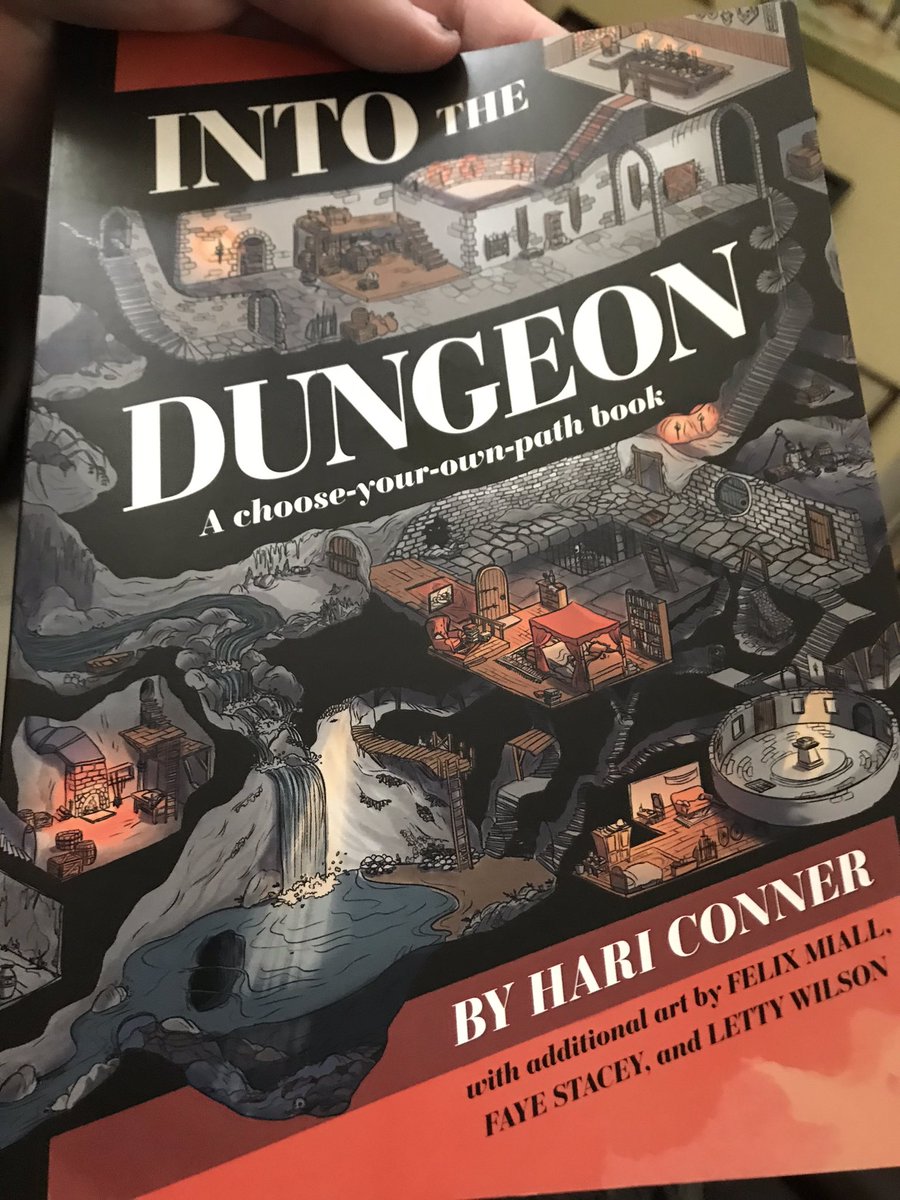 Well, I haven’t been feeling wonderful today and I can’t do video games cause the tracking will make me nauseous but I’ve had this sitting in my stack for a week so LET’S PLAY!  #dungeon  #ttrpg