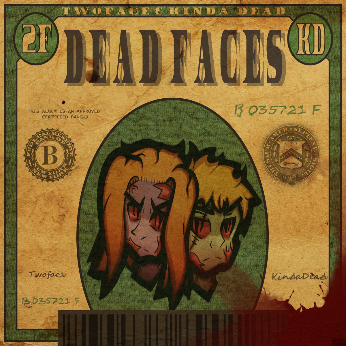 phantomfleeet's tweet photo. NEW MUSIC 

@kindadead_ x @TwoFaceRapper 

DEADFACES

4 songs, 12 minutes

Click the link or ur pussy 

https://t.co/qvPbzKaFGN https://t.co/s4usySD6JS
