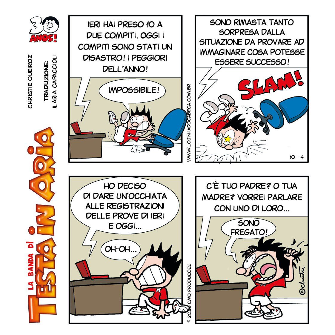 Que situação 14 😂😂
Siga-nos! Todo dia tem uma nova tirinha em 4 idiomas 🇧🇷🇺🇸🇪🇸🇮🇹
Inglês: Teacher Any
Italiano: Ilaria Capaccioli 
Espanhol: Ana Canti

#tira #cabecaoca #mariana #quadrinhos #humor #hq #comics #bd #crianca #infantil #tirinha #historieta #fumetti #idiomas