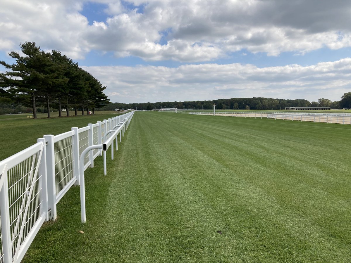 Ascot ?   No, the very impressive NEW  Turf Course <a href="/fairhill/">Clement</a>  👍