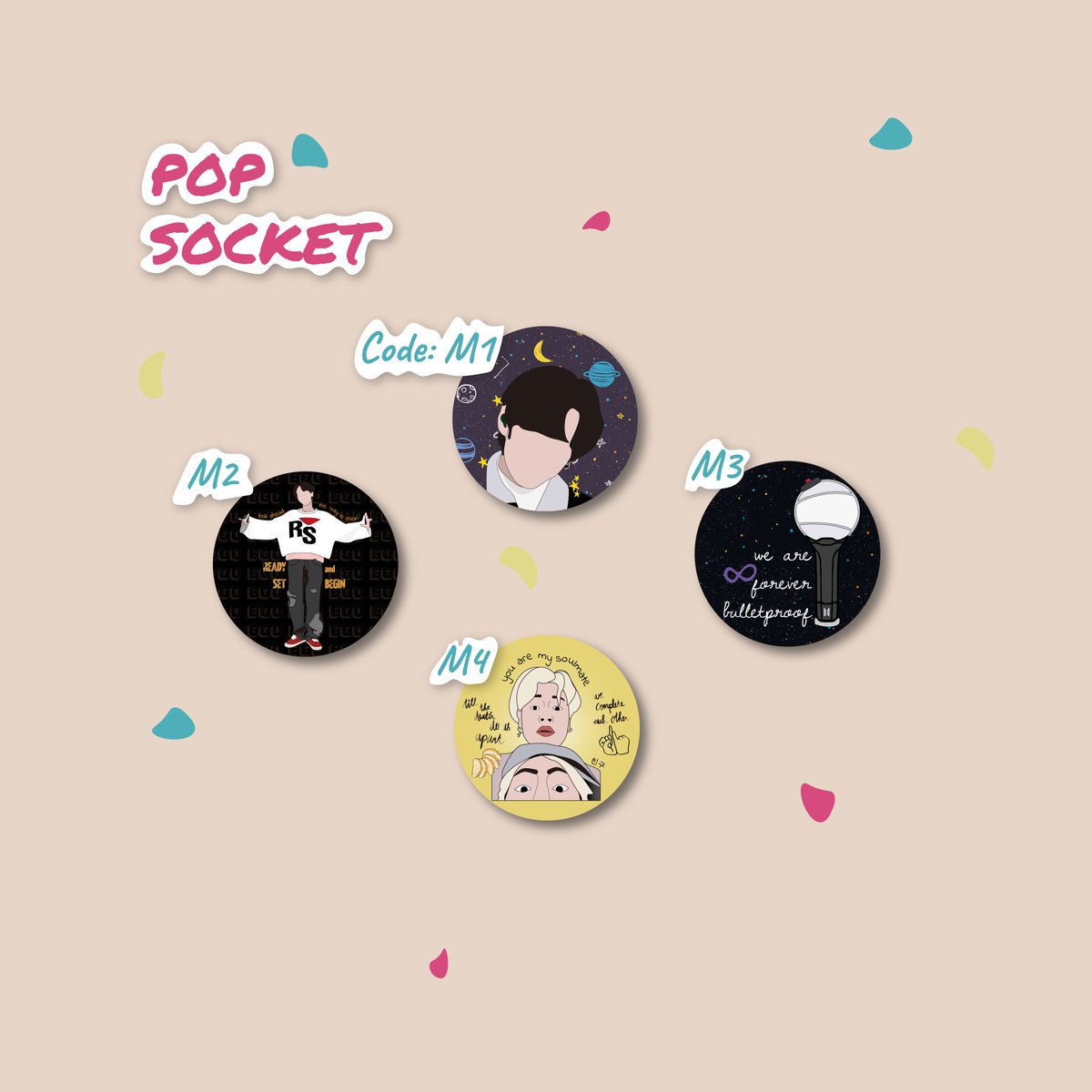 Ddaeng_id's tweet photo. ✨POP SOCKET BTS MOTS:7✨
💜 Tidak ada minimal order
⚠️ Made by Order, jadi harus SABAR
💜 Bahan griptok plastik no.1
💜 Resin Glitter
💜 Ukuran diameter 4 cm
▶️ Check out via shopee
#griptok #griptokBTS #griptokMOTS7 #popsocket #popsocketBTS
Happy Shopping ❣️ https://t.co/VX6LHWpakJ