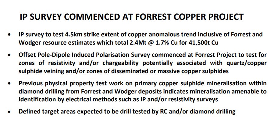 AurisMinerals's tweet photo. Auris Minerals is pleased to announce the commencement of an offset pole-dipole induced polarisation survey at the #ForrestProject in the #BryahBasin, Western Australia.
Read more: https://t.co/ajyTqgZCG5
#mining #gold #exploration #investing #news $AUR #ASX https://t.co/j9fTWeT7IK