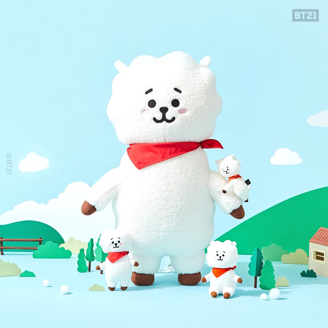 ☆公式☆ BT21 RJ スタンディングドール ジャンボ まとめ売り BTS