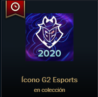 Quien quiera el icono de <a href="/G2esports/">G2 Esports</a> den Follow y RT doy ganador mañana solo lan ;c