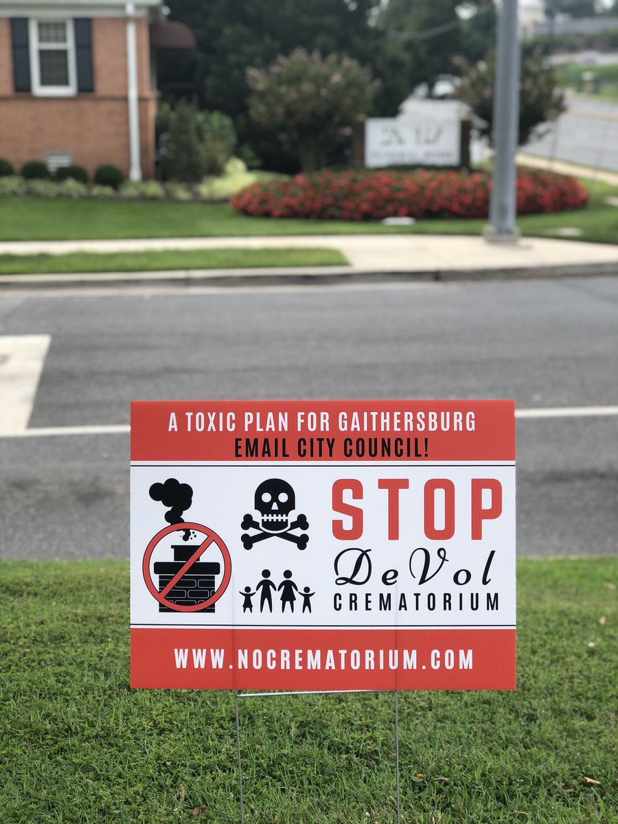 RobBindyman's tweet image. Advocacy pays off. Legal opinions are crucial. Engagement matters. All leading to the @GburgMD denial of the #Devol Funeral Home’s #crematorium application. Just a small sliver of the world, but #GoodTrouble just won one