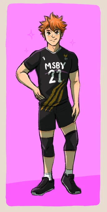 Shōyō in his brand new uniform and Tsumu being Tsumu

#atsuhina #MiyaAtsumu #hinatashoyo #Haikyuu 