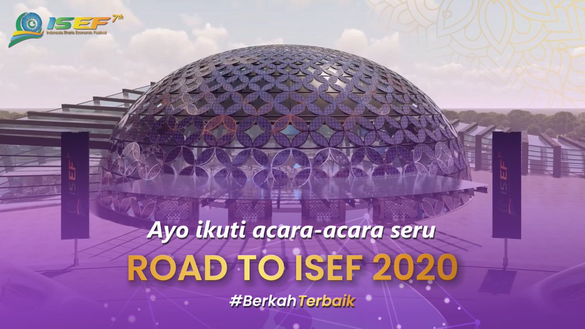 isefindonesia's tweet photo. Halo, #SobatISEF!
Pekan ini banyak kegiatan yang diselenggarakan menyambut puncak acara #ISEF2020. Rangkaian acaranya mulai dari Festival Ekonomi Syariah (FESyar) Reg. Jawa, peringatan Harlah Himpunan Pengusaha Nahdiyin, sampai Webinar Internasional yang diselenggarakan KNEKS. https://t.co/k8gGHVf3FI