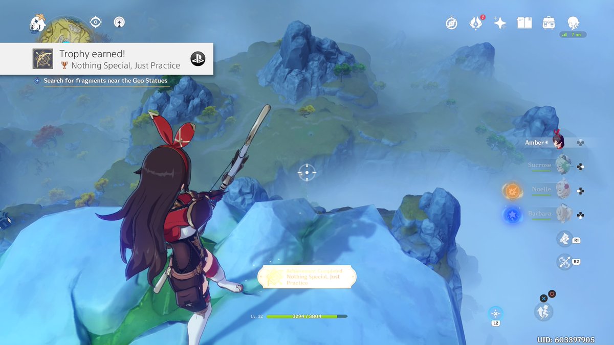 kenkurogue's tweet photo. Genshin Impact
Nothing Special, Just Practice (Bronze)
Hit an eagle mid-flight with your bow. #PS4share https://t.co/Ls3ZMB3NYp