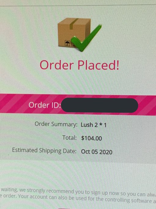 Did I just order a lush to start streaming with? 👀 perhaps https://t.co/6l3FtzDKsd