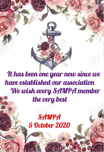 سطر الخامس من اكتوبر مرور عام على تكوين جمعية الاطباء السودانيين باستراليا ونيوزلندا. شكراً لكل من ساهم في مجهودات الجمعية خلال هذا العام الذي كان مليئاً بالأحداث الكبيرة. كل الأمنيات الطيبة لأعضاء الجمعية ولزملاء الحقل الطبي داخل وخارج السودان وكافة الشعب السوداني
سامبا 🌹🌹