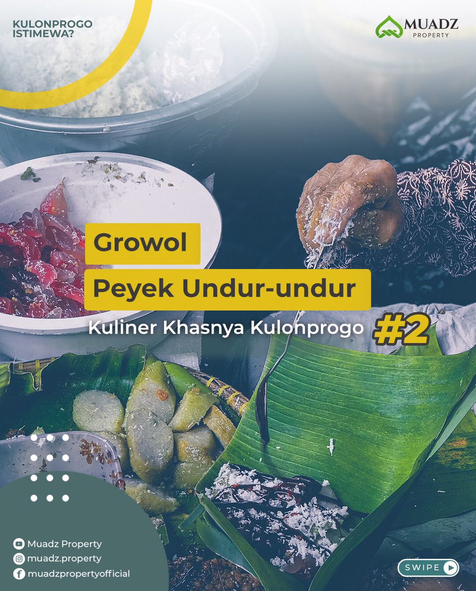 MuadzProperty's tweet image. Kuliner Kulon Progo #2 !!!
#visitkulonprogo #wisatakulonprogo #investasiproperti #investasipropertikulonprogo #visitjogja