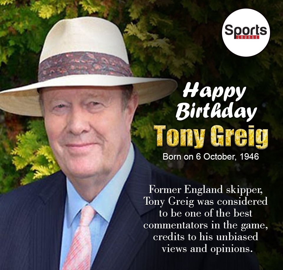 Happy Birthday Tony Greig     