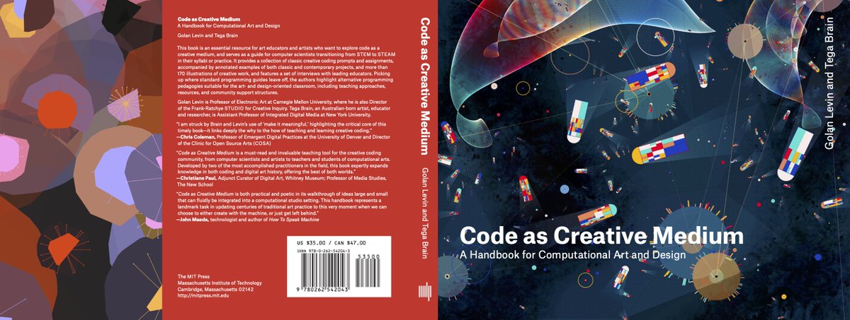 Thrilled to share this glimpse of the just-approved cover of <a href="/tegabrain/">Tega Brain : tega.bsky.social</a>+my forthcoming book, with breathtaking art by the amazing Manolo Gamboa Naon, and incredibly kind endorsements by @digitalcoleman, <a href="/ChristianePaul2/">Christiane Paul</a>, and <a href="/johnmaeda/">John Maeda</a>