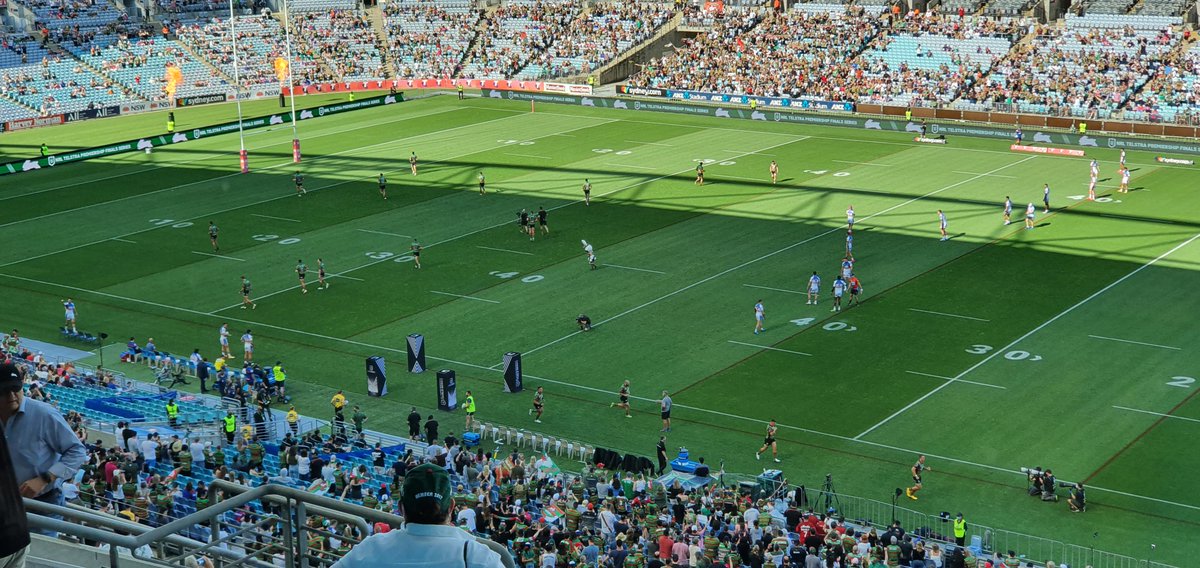 Last Sunday from #NRLFinals Week 1 - <a href="/SSFCRABBITOHS/">South Sydney Rabbitohs 🐰</a> v <a href="/NRLKnights/">Newcastle Knights</a> @ANZStadium