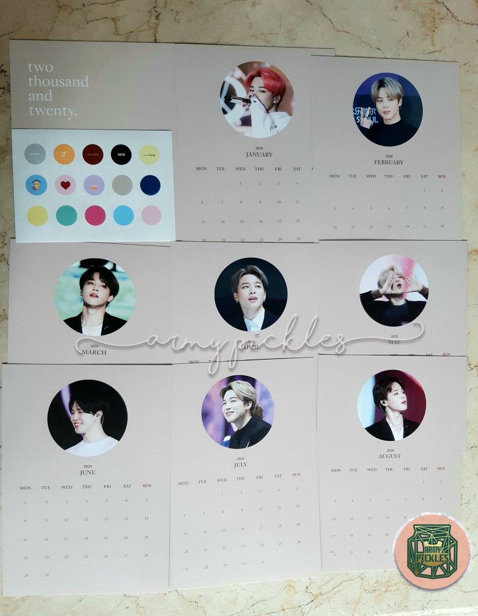 [] Next orders amounting to P1,000 (6th to 10th) will include the loose calendars and deco sticker pack for FREE. Note that one person can only get 1 type of freebie.