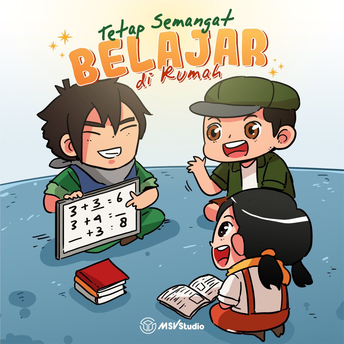 BOSMovie_ID's tweet photo. Belajar bersama adalah kegiatan yang seru, menyenangkan serta juga sangat bermanfaat bagi kecerdasan.
Tetap semangat ya kak belajar dirumahnya..
Hari ini belajar apa kak??

#belajarseru #belajardirumah #belajarbersama #indonesiamaju #msvstudio #battleofsurabaya #apakabarmusastore https://t.co/iuoDx5jW9y