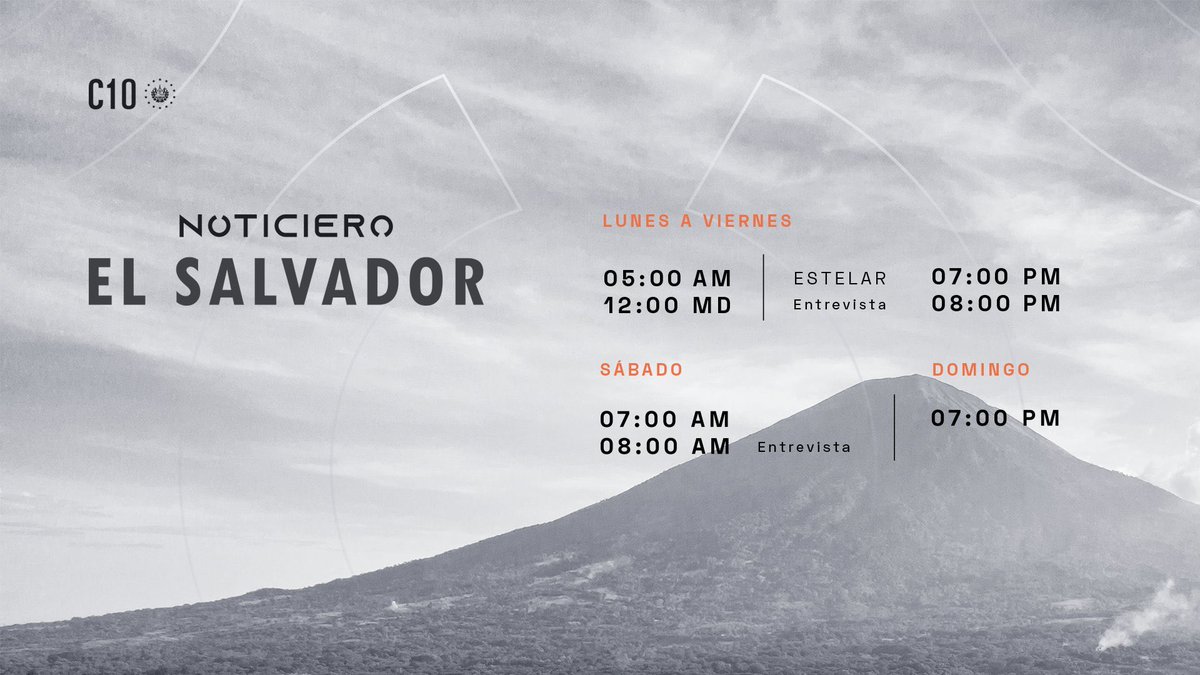 nayibbukele's tweet photo. Recuerde las ediciones de NOTICIERO EL SALVADOR 🇸🇻 https://t.co/vVz5mrCPmv