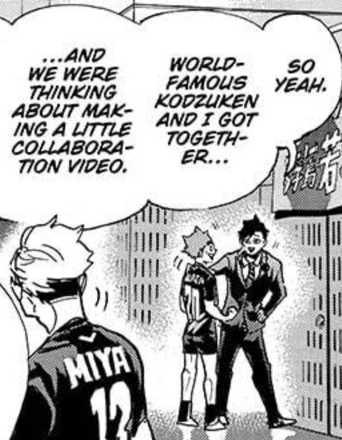 Just wanna bring back how KuroKen can't keep it to themselves that they had to mention each other in their first timeskip appearances. Yes, just soulmate things. 