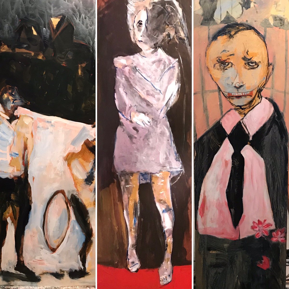 RedSadStars's tweet image. Sneak peek at some pieces I have in a new show at JKR GALLERY in Provo, Utah. Opening Friday! Check @jkrgallery on Instagram for details #ContemporaryArt #utahart #buylocalutah #buyoriginalart