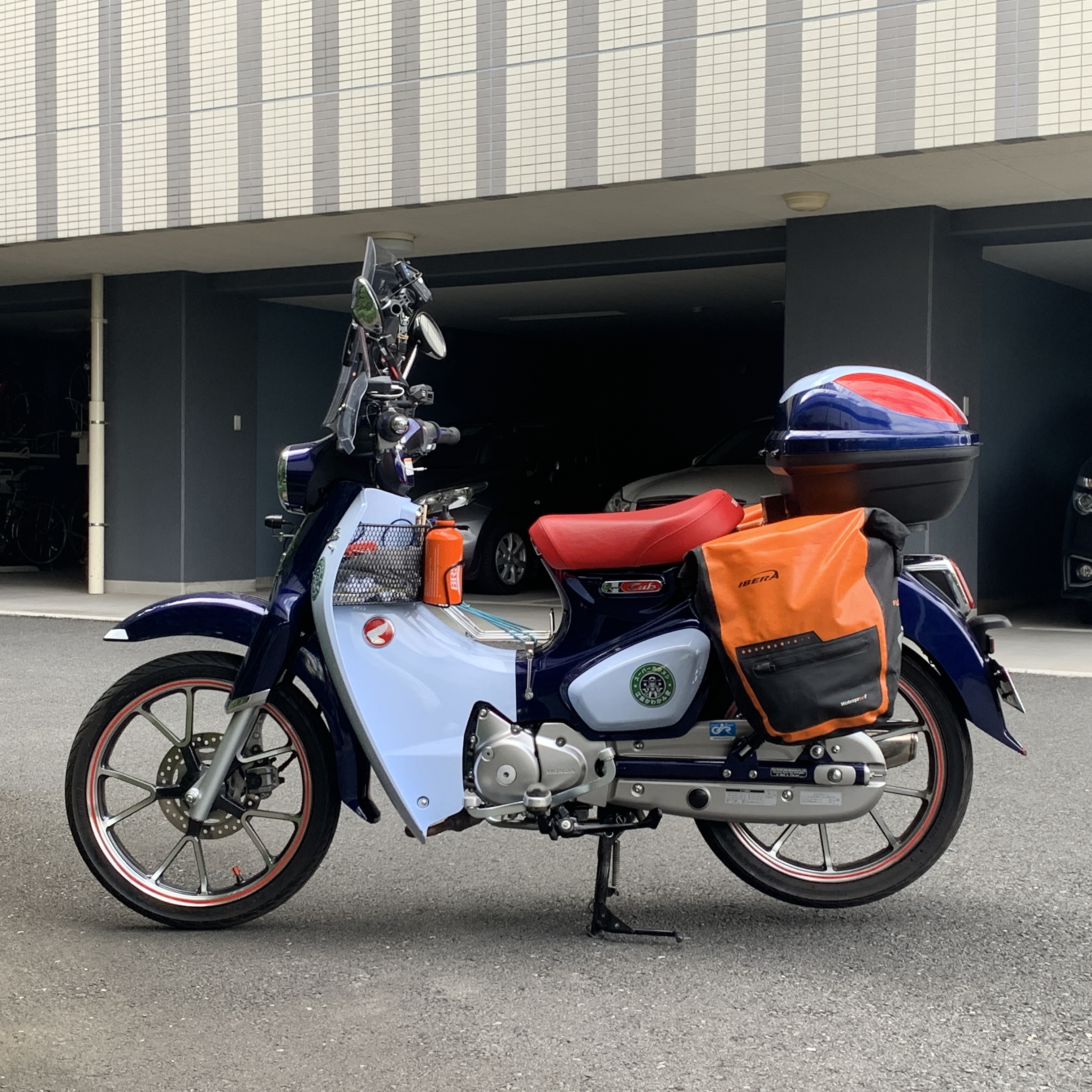 オルトリーブ　パニアバッグ　クラシック　青【中古】 ORTLIEBバックローラークラッシック(ペア） - HAPPY BIKES