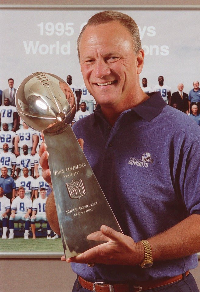 October 5: Happy Birthday to former Cowboys head coach Barry Switzer (HC: 1994-97, Born 1937). 