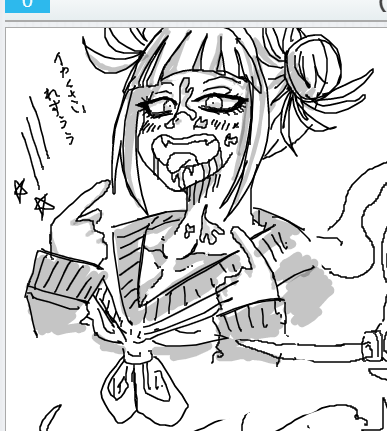 絵チャで描いたトガちゃん 