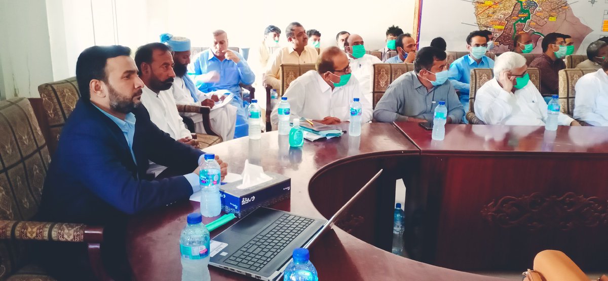 mafzalkolachi's tweet photo. Monthly Review #meeting (MRM) for the month of September 2020 of District Office #PPHI, #Ghotki was held on 05/10/2020 at DC Office Hall, Mirpur Mathelo. Honourable, CEO PPHI Sindh chaired meeting through Zoom. All Incharge MOs & FMOs of the #MCHCs/BHUs/GDs attended the meeting https://t.co/tXEwGILwpj