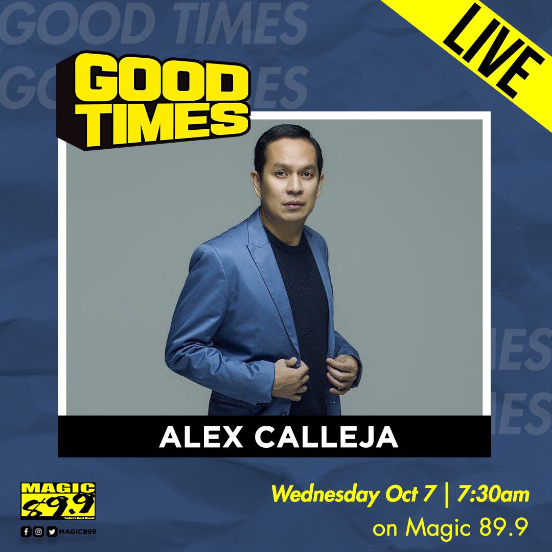 Let’s talk comedy in the time of a pandemic! Punchlines online, as funny man @alexcalleja1007 joins your #superteam899 catch it tomorrow at 7:30 in the morning!