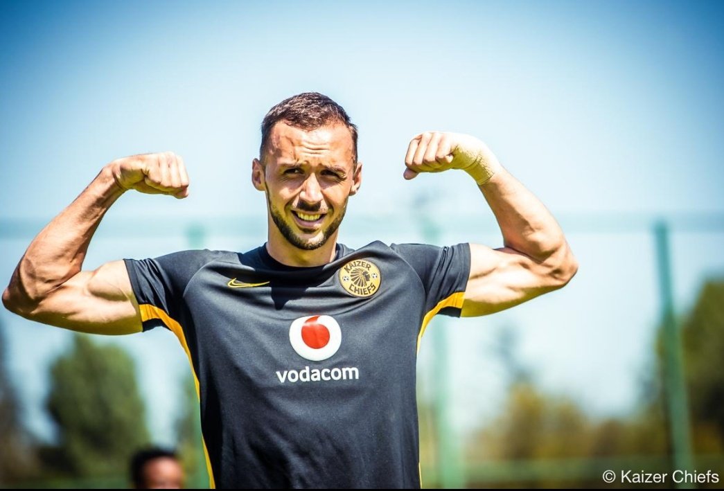 KaizerChiefs's tweet image. Club comments re: Samir Nurković:

- no club has approached us to negotiate for his services.
- we can’t let go of our top striker at this stage. 
- we are not flexible in the market while waiting for CAS outcome.

#Amakhosi4Life