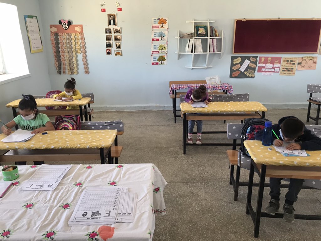 Mini mini birlerimle yola devam 🥰 darısı diğer sınıflarıma 🙏🏼  #teköğretmen #birleştirilmişsınıf  <a href="/cinarmem/">Çınar İlçe Milli Eğitim Müdürlüğü</a>