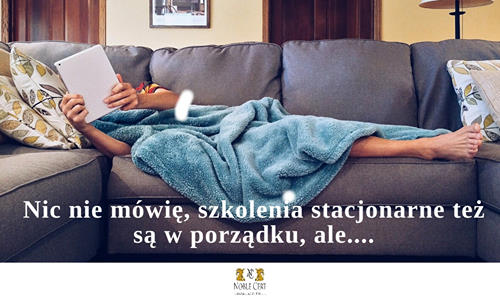 CertNoble's tweet photo. Jeśli chcecie przekonać się na własnej skórze, jakie korzyści niosą za sobą szkolenia online, to zachęcamy do zapoznania się z naszą ofertą: https://t.co/XpCABU5ank
Zdjęcie: https://t.co/qtUz9nM8sd https://t.co/vvlx7WtAOO